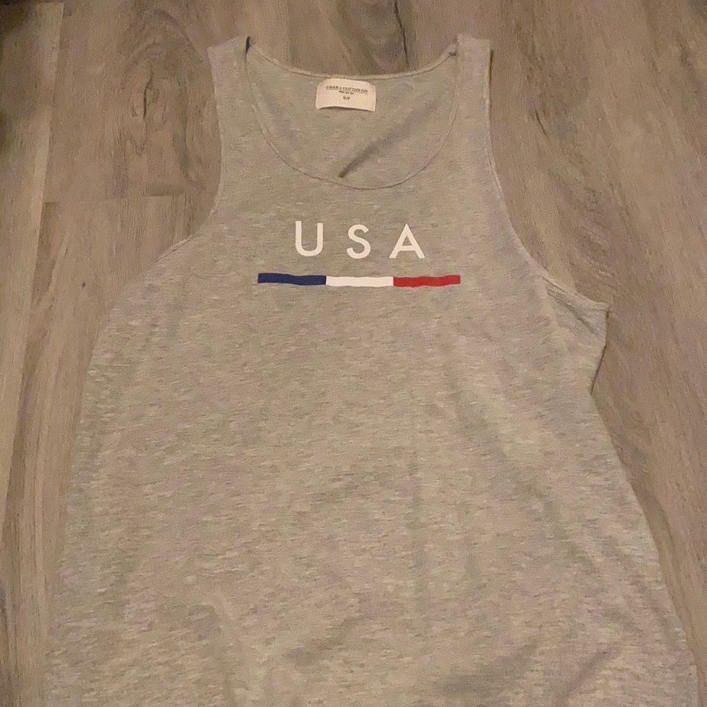 Barely worn cotton on tank